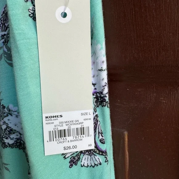 Croft & Barrow NWT sleeveless tank top - Picture 4 of 4